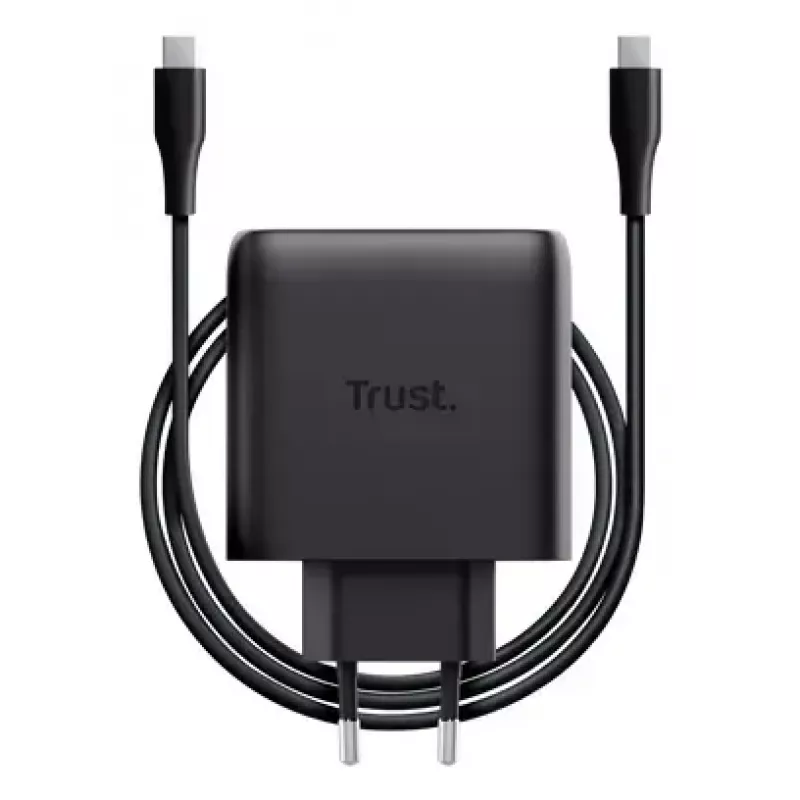 Charger Trust Maxo 65W USB-C GaN Charger Indoor AC Laptop Smartphone Tablet
