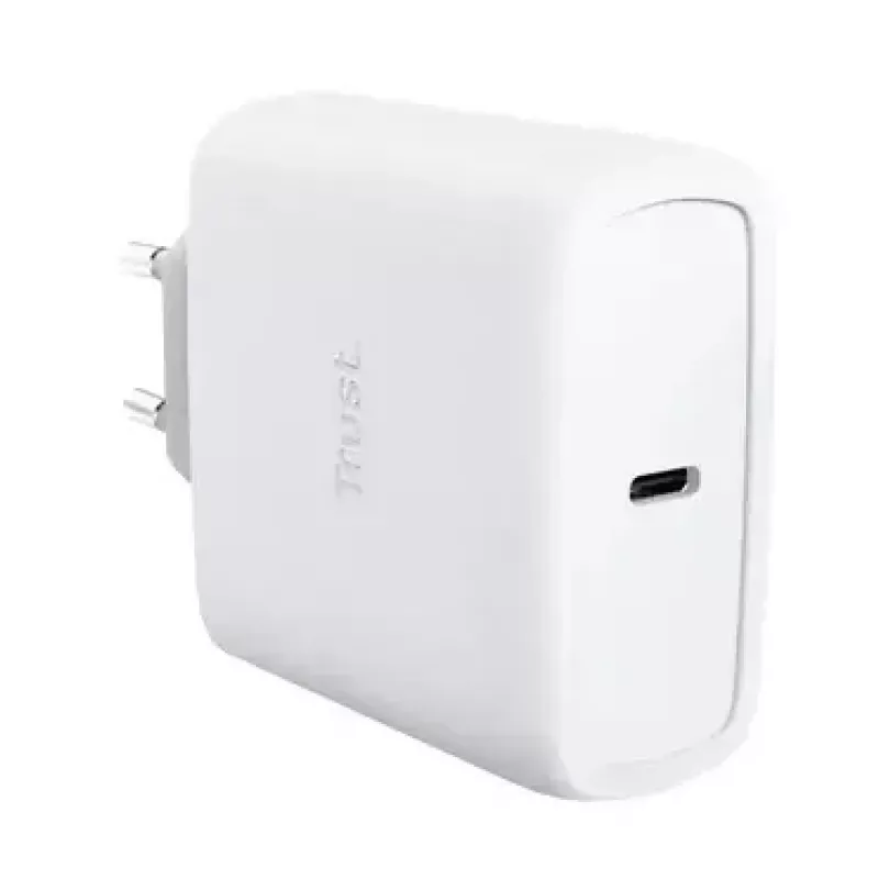 Charger Trust Maxo 65W USB-C GaN Charger Indoor AC Laptop Smartphone Tablet