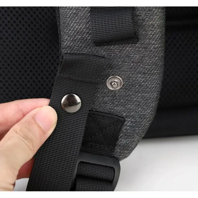 Backpack Port Designs Montreal for 40.6 cm (16 inch) laptops — Polyester, Black/Grey