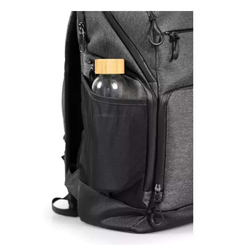 Backpack Port Designs Montreal for 40.6 cm (16 inch) laptops — Polyester, Black/Grey