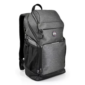 Backpack Port Designs Montreal for 40.6 cm (16 inch) laptops — Polyester, Black/Grey