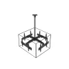Equip 32 inch-65 inch Ceiling Mount Quad Screen TV Bracket
