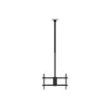 Ceiling mount dual back-to-back for 43 inch–86 inch screens EQUIP, tilt -20–5°, swivel ±180°, VESA 200x200–600x400, max load 100 kg, black