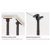Ceiling mount dual back-to-back for 43 inch–86 inch screens EQUIP, tilt -20–5°, swivel ±180°, VESA 200x200–600x400, max load 100 kg, black
