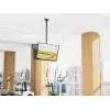 Ceiling mount dual back-to-back for 43 inch–86 inch screens EQUIP, tilt -20–5°, swivel ±180°, VESA 200x200–600x400, max load 100 kg, black