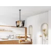 Ceiling mount dual back-to-back for 43 inch–86 inch screens EQUIP, tilt -20–5°, swivel ±180°, VESA 200x200–600x400, max load 100 kg, black