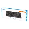 Manhattan Keyboard USB Wired, Black, Full Size Keys, Cable 1.5m, USB-A connection, Plug and Play, Three Year Warranty