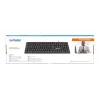 Manhattan Keyboard USB Wired, Black, Full Size Keys, Cable 1.5m, USB-A connection, Plug and Play, Three Year Warranty