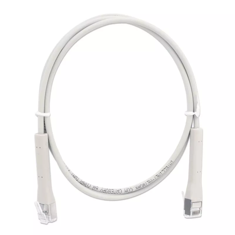 Intellinet 745123 networking cable Grey 0.5 m Cat6a F/FTP (FFTP)