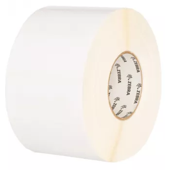 Zebra PolyPro 4000D Black, White Self-adhesive printer label