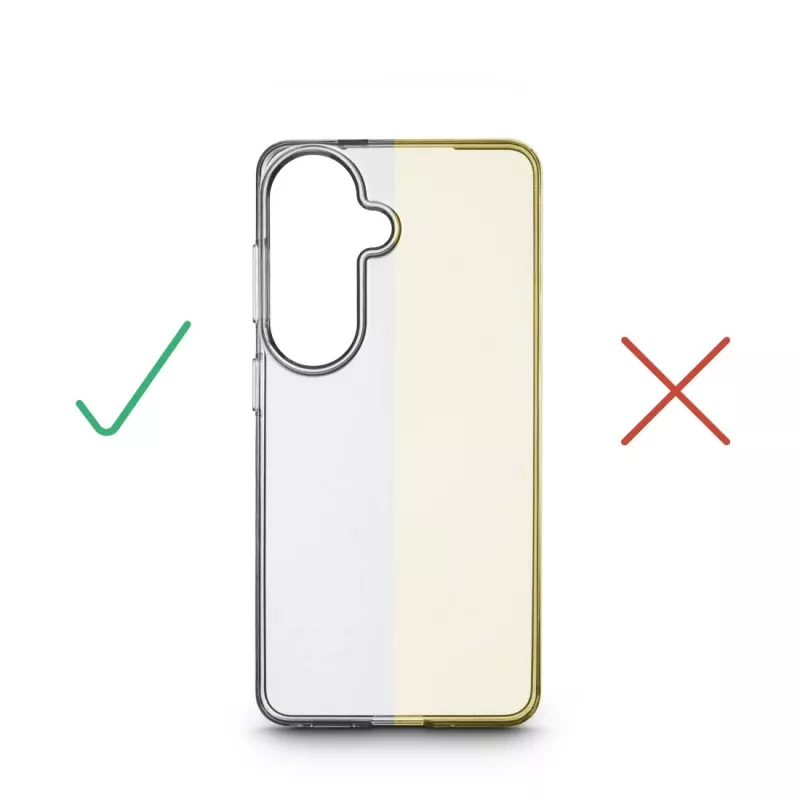 Mobile phone cover HAMA Always Clear for Samsung Galaxy S26, transparent, fits 16 cm (6.3 inch) screens