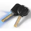 Hama 00178138 bike lock Black 1200 mm Chain lock