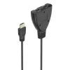 Hama 4K HDMI 2x1 Toggle Switch, 2x HDMI Socket - 1x HDMI Plug