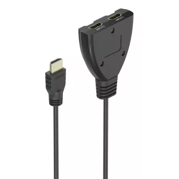 Hama 4K HDMI 2x1 Toggle Switch, 2x HDMI Socket - 1x HDMI Plug