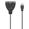 Hama 4K HDMI 2x1 Toggle Switch, 2x HDMI Socket - 1x HDMI Plug