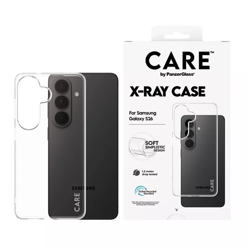 Protective phone case PanzerGlass CARE X-Ray for Samsung Galaxy S26 (CR78132)