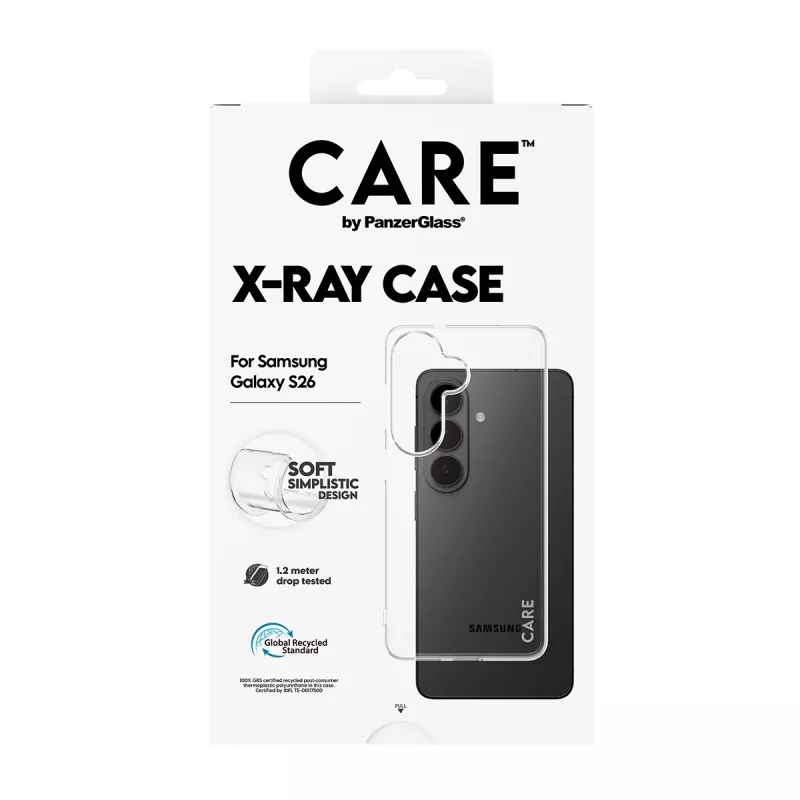 Protective phone case PanzerGlass CARE X-Ray for Samsung Galaxy S26 (CR78132)