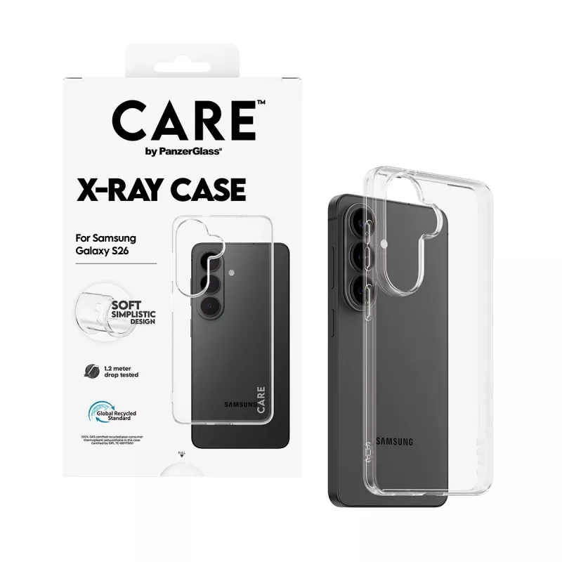 Protective phone case PanzerGlass CARE X-Ray for Samsung Galaxy S26 (CR78132)