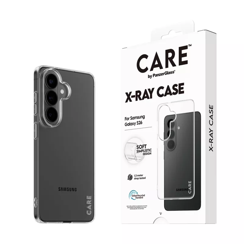 Protective phone case PanzerGlass CARE X-Ray for Samsung Galaxy S26 (CR78132)