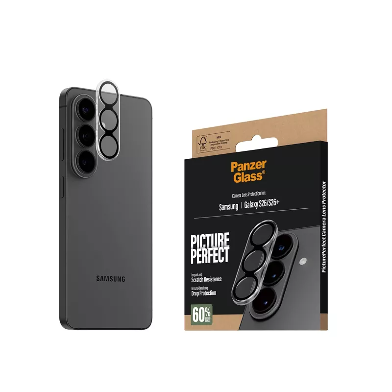 Screen protector PanzerGlass PicturePerfect camera protection for Samsung Galaxy S26 / S26+ (PG94088)