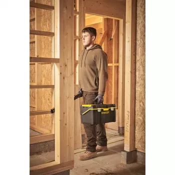 Hard shell case Stanley STST83397-1 Plastic 22 kg Black Yellow