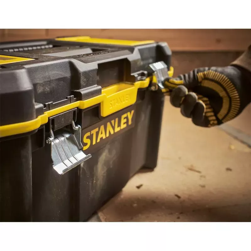 Hard shell case Stanley STST83397-1 Plastic 22 kg Black Yellow