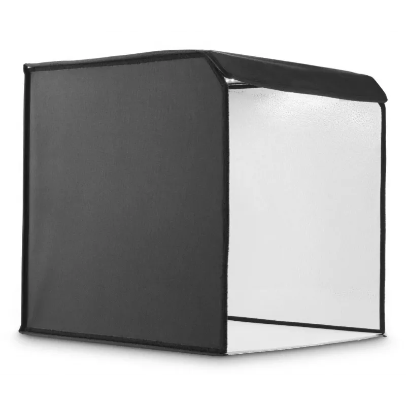 Mini photo studio HAMA foldable box with LED ring light 50×50 cm, model 00004664
