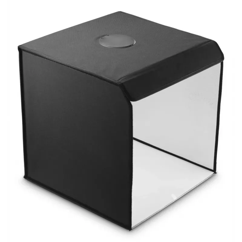 Mini photo studio HAMA foldable box with LED ring light 50×50 cm, model 00004664