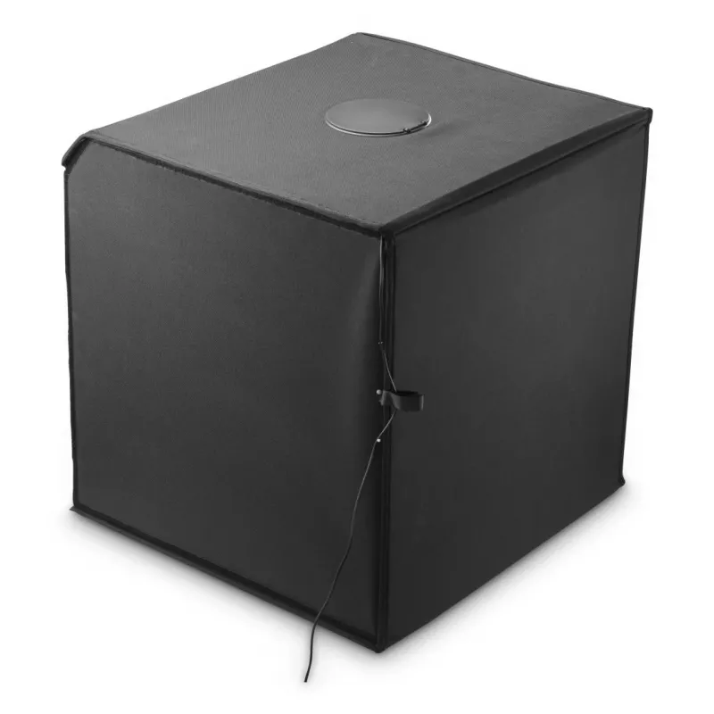 Mini photo studio HAMA foldable box with LED ring light 50×50 cm, model 00004664