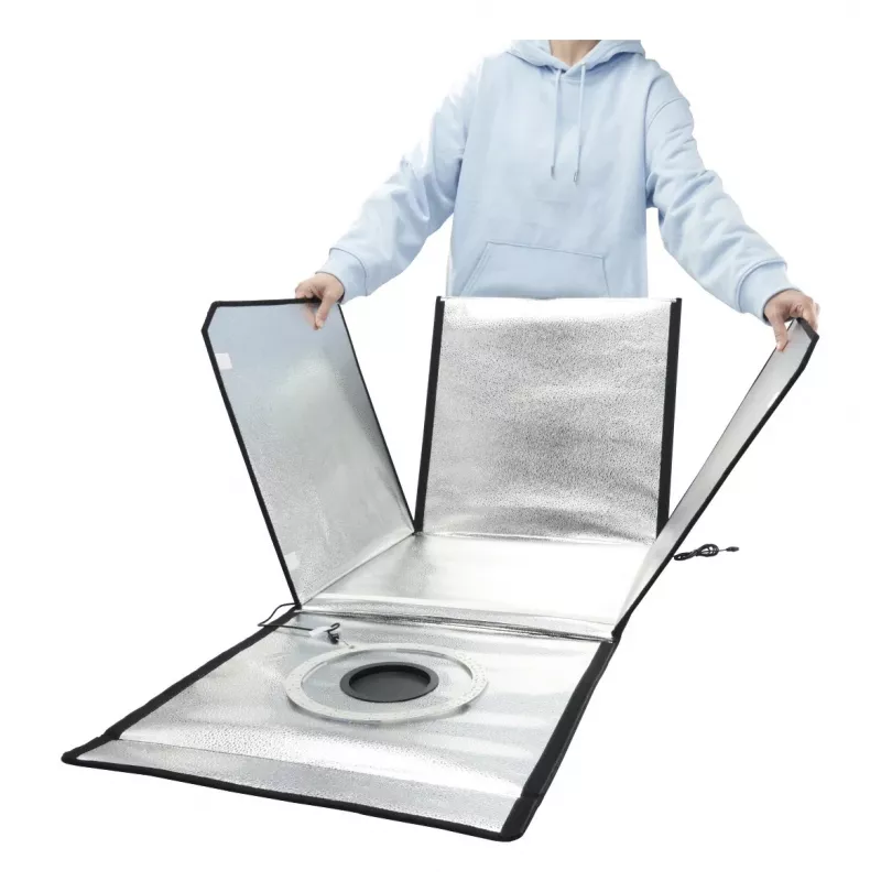 Mini photo studio HAMA foldable box with LED ring light 50×50 cm, model 00004664