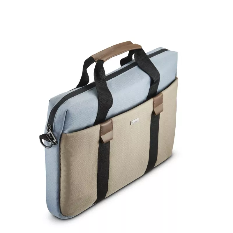 Hama Silvan 35.8 cm (14.1 inch) Toploader bag Beige, Blue