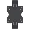 Manhattan Wall Mount for TV & Monitors (Full Motion), For screens 13 inch to 27 inch, VESA compatibility: 75x75mm and 100x100mm - check the dimensions of the four mounting holes on back of screen to ensure it fits, Max 20kg, Black, Bracket