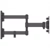 Manhattan Wall Mount for TV & Monitors (Full Motion), For screens 13 inch to 27 inch, VESA compatibility: 75x75mm and 100x100mm - check the dimensions of the four mounting holes on back of screen to ensure it fits, Max 20kg, Black, Bracket