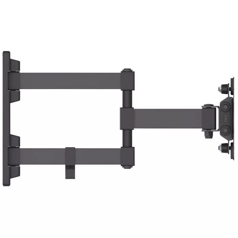 Manhattan Wall Mount for TV & Monitors (Full Motion), For screens 13 inch to 27 inch, VESA compatibility: 75x75mm and 100x100mm - check the dimensions of the four mounting holes on back of screen to ensure it fits, Max 20kg, Black, Bracket