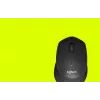Logitech mouse M330 SILENT PLUS — RF wireless, right-hand, 1000 DPI, 3 buttons, scroll wheel, black, battery-powered