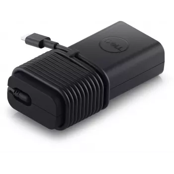 Power adapter Dell 492-BDQL 65W indoor laptop charger, 100–240V, 1 m cable, black, 112×51 mm