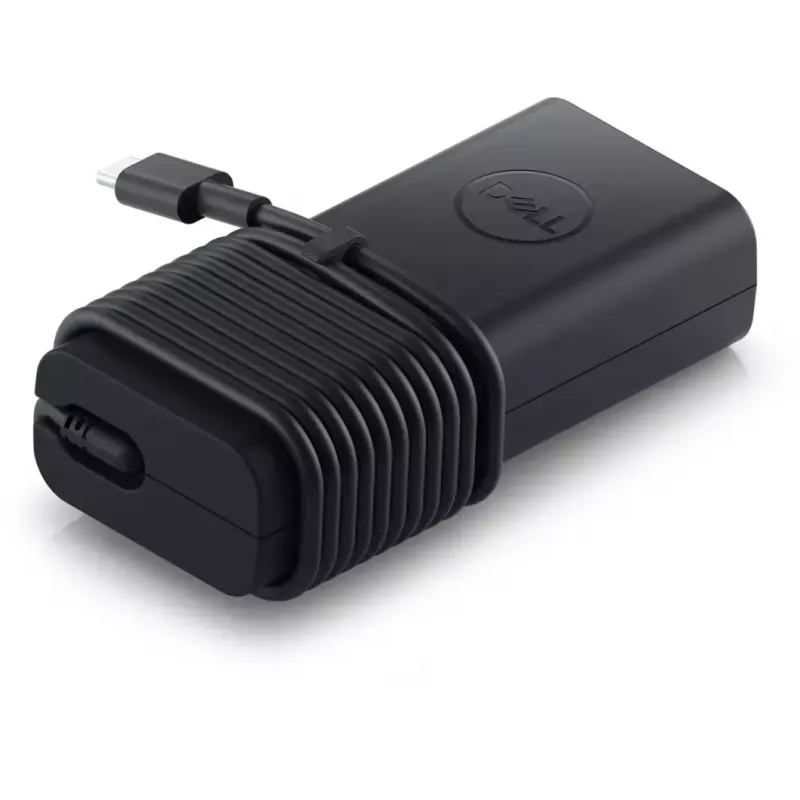 Power adapter Dell 492-BDQL 65W indoor laptop charger, 100–240V, 1 m cable, black, 112×51 mm