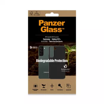Cover PanzerGlass Samsung Galaxy S22 Plus Black Biodegradable