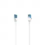 Hama 00200685 networking cable White 5 m Cat6a U/UTP (UTP)