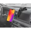 Manhattan Universal Car Dashboard Mount with Magnetic Phone Holder for Smartphones, Horizontal or Vertical Use, Black, Three Year Warranty
