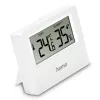 Hama Ebro Thermometer and Hygrometer, Digital, For Indoors or Outdoors, white