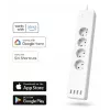 Hama 00176628 power extension 1.7 m 4 AC outlet(s) Indoor White