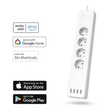 Hama 00176628 power extension 1.7 m 4 AC outlet(s) Indoor White