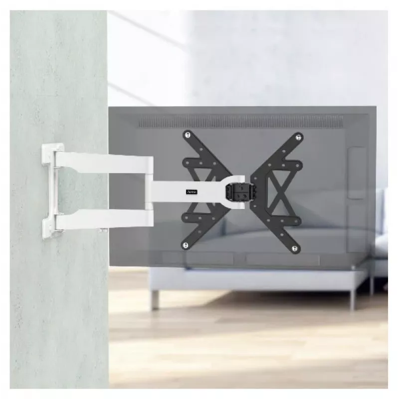 Hama 00220854 TV mount/stand 165.1 cm (65 inch) Black, White