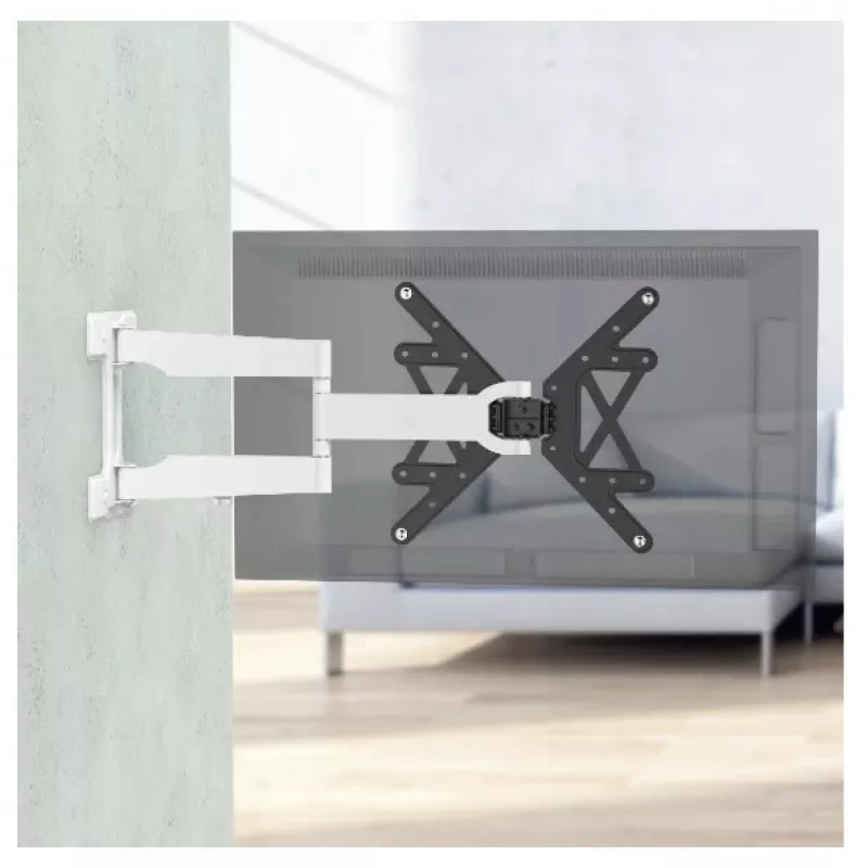 Hama 00220854 TV mount/stand 165.1 cm (65 inch) Black, White