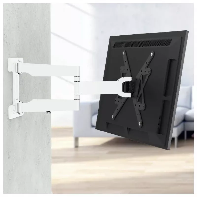 Hama 00220854 TV mount/stand 165.1 cm (65 inch) Black, White