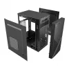 Computer case Gembird CCC-FC-K170, mATX, black