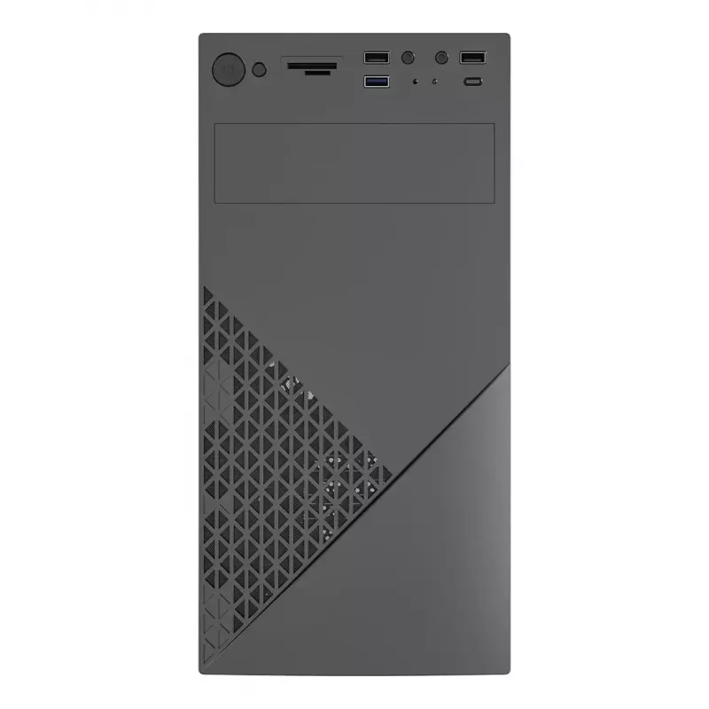 Computer case Gembird CCC-FC-K170, mATX, black