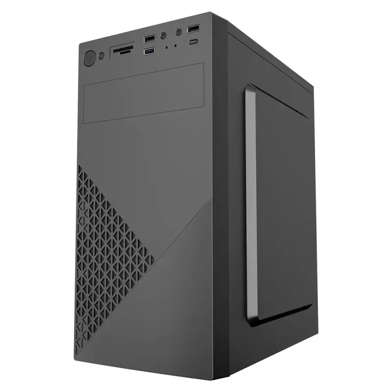 Computer case Gembird CCC-FC-K170, mATX, black