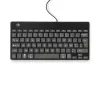 R-Go Tools Ergonomic keyboard R-Go Compact Break, compact keyboard with break software, AZERTY (BE), wired, black